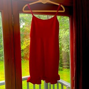 Lulus red dress
